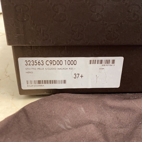 Gucci Heel Boots Black - Picture 8 of 10